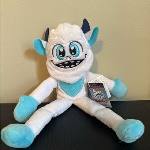 Plush Toy - White and Blue